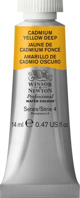 PROFESSIONAL WATERCOLOR 14ML CADMIUM YELLOW DEEP
