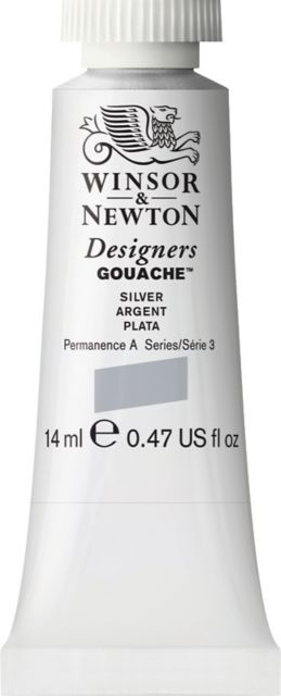 Designer Gouache 14mL Silver