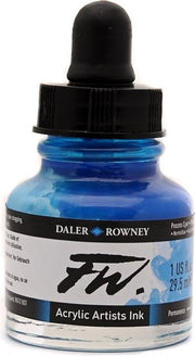 FW ACRYLIC INK 1OZ PROCESS CYAN