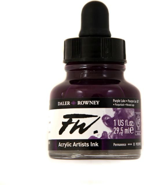 FW ACRYLIC INK 1OZ PURPLE LAKE