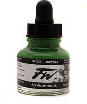 FW ACRYLIC INK 1OZ OLIVE GREEN