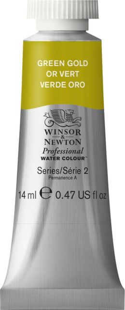 Professional Watercolor 14mL Green Gold