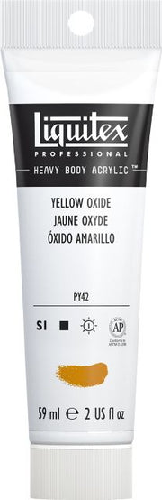 Heavy Body Acrylic 2oz Yellow Oxide