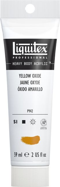 Heavy Body Acrylic 2oz Yellow Oxide
