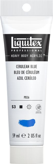 Heavy Body Acrylic 2oz Cerulean Blue