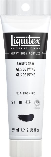 Heavy Body Acrylic 2oz Paynes Gray