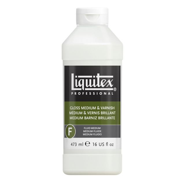 LIQUITEX GLOSS POLYMER MEDIUM 16OZ