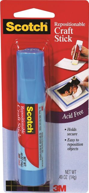 GLUE STICK #6314 4.5OZ REPOSITIONABLE