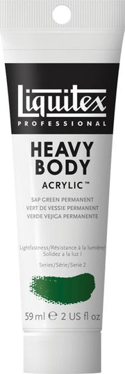 Heavy Body Acrylic 2oz Sap Green Permanent