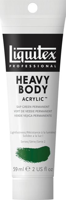 Heavy Body Acrylic 2oz Sap Green Permanent