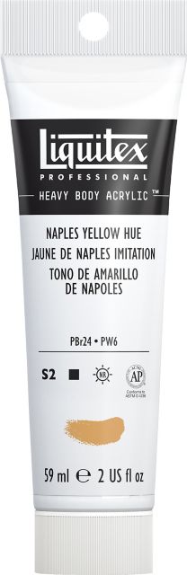 Heavy Body Acrylic 2oz Naples Yellow Hue