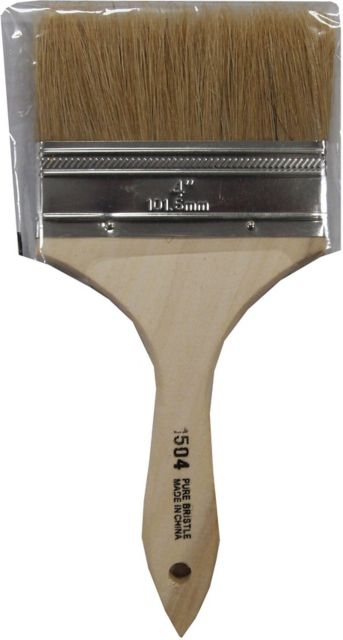 Chip Brush White Bristle 4-Inch