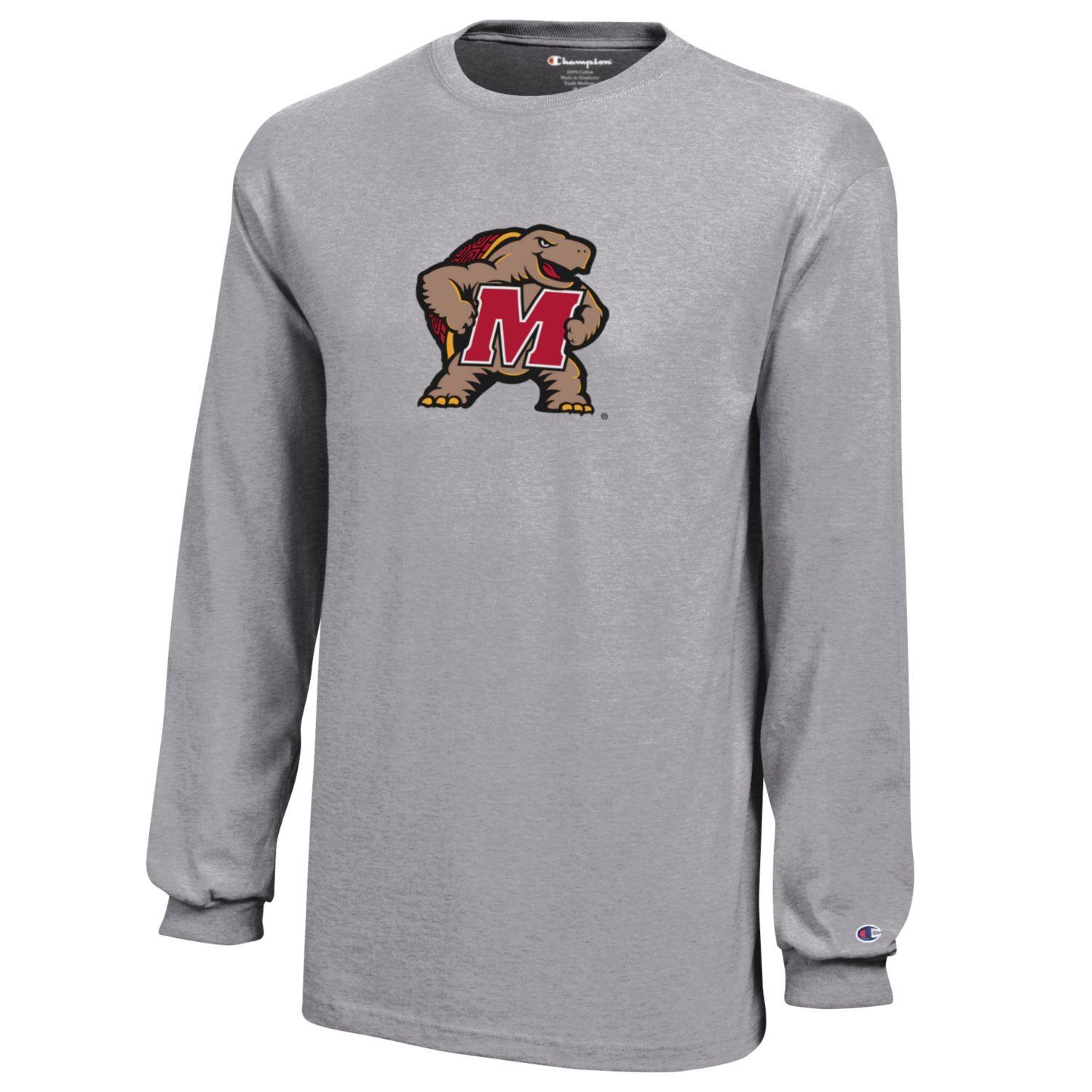 Maryland Terrapins Champion Youth Long Sleeve Shirt